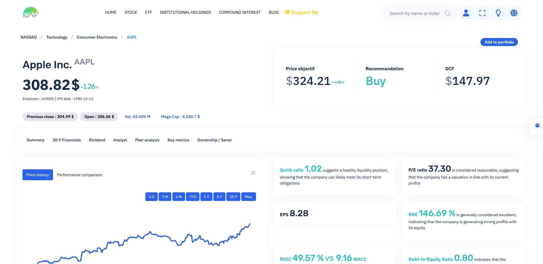 Capture d’écran de la page d’accueil du site NetNetMarket